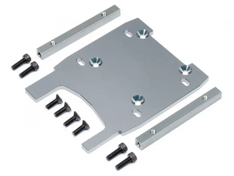 Hpi Racing - Gray Engine Plate, For The Savage Xl (4Mm) 1