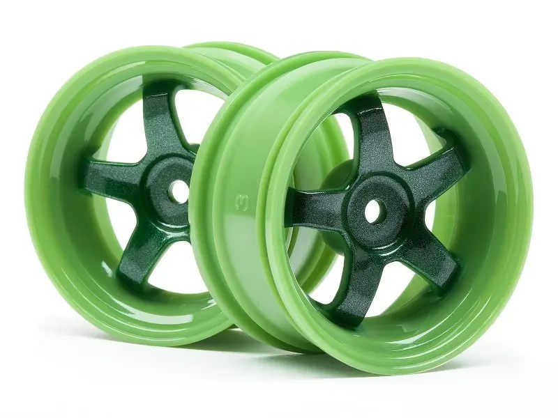 Hpi Racing - Green Work Meister S1 Wheel, 26Mm In Width, 3Mm Offset (2Pcs) 1