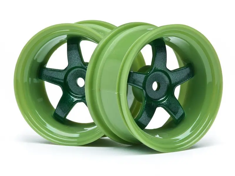 Hpi Racing - Green Work Meister S1 Wheel, 26Mm In Width, 6Mm Offset (2Pcs) 1
