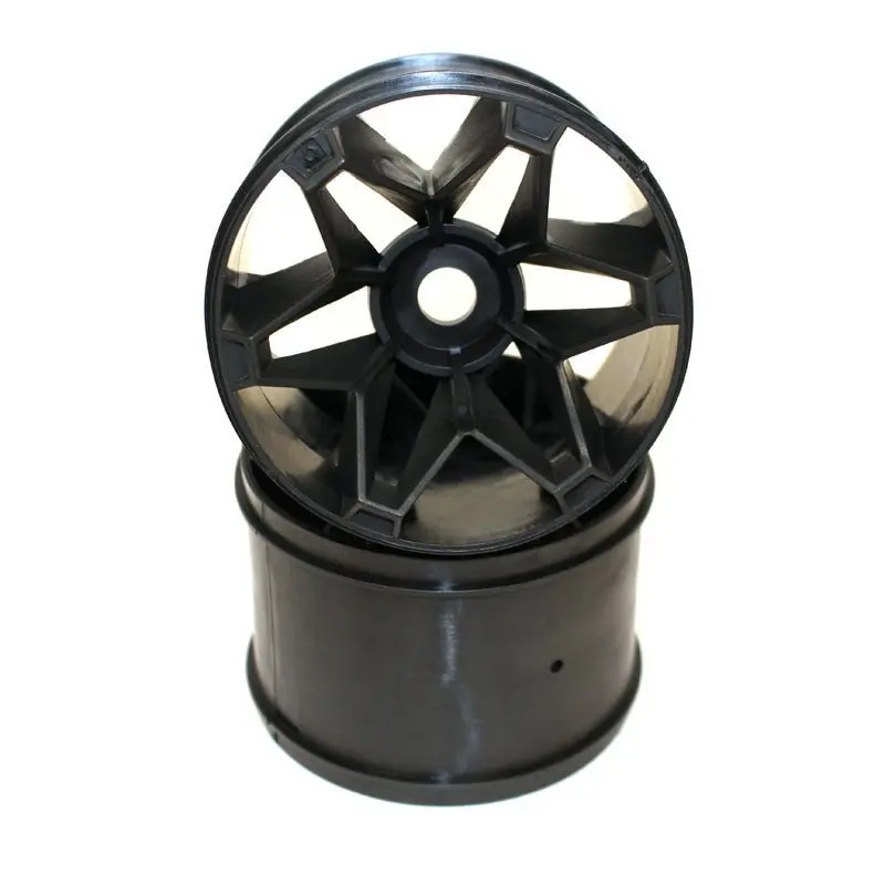 Hpi Racing - Havok Wheel Black (3.8Inx71mm/2Pcs)  - Fits Savage X Flux V2 And 4.6 Gt-6 1