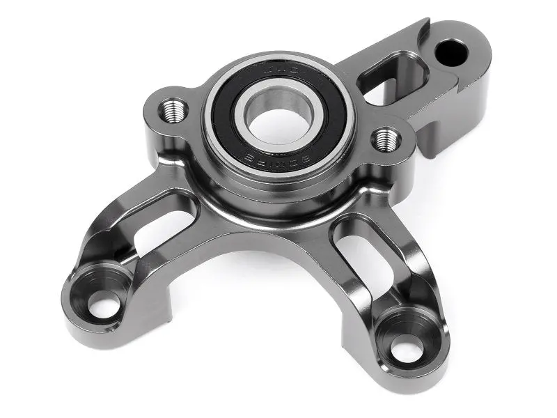 Hpi Racing - Heavy Duty Aluminum Pinion/ Clutch Mount (Gunmetal) 1