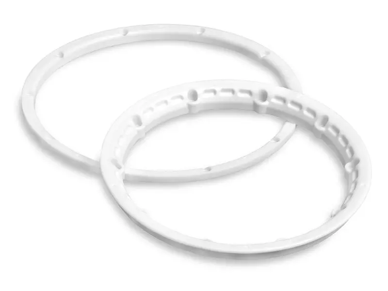 Hpi Racing - Heavy Duty Wheel Bead Lock Rings, White, (For 2 Wheels), Baja 5Sc/T/R 1