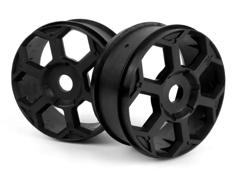 Hpi Racing - Hexcode 1/8 Buggy Wheels, Black (2Pcs) 1