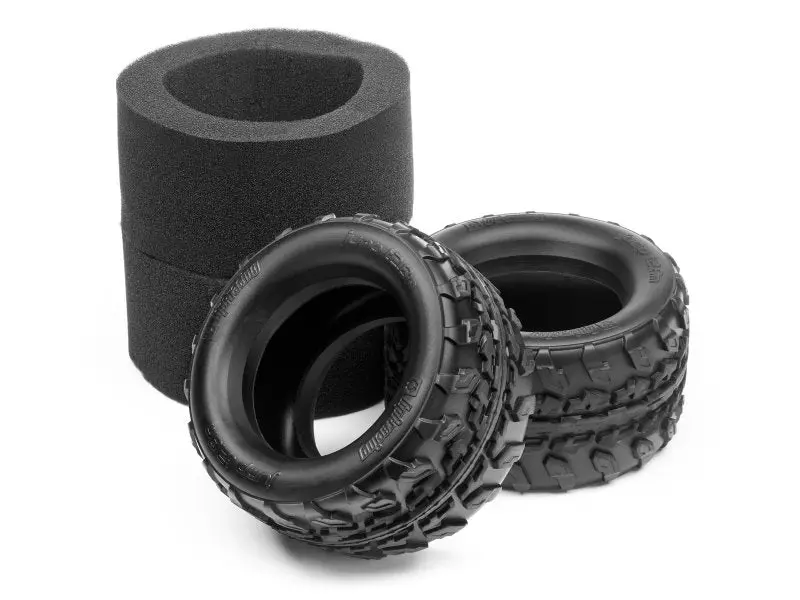 Hpi Racing - Jump T2.8M Tire, (2Pcs), Jumpshot Mt 1