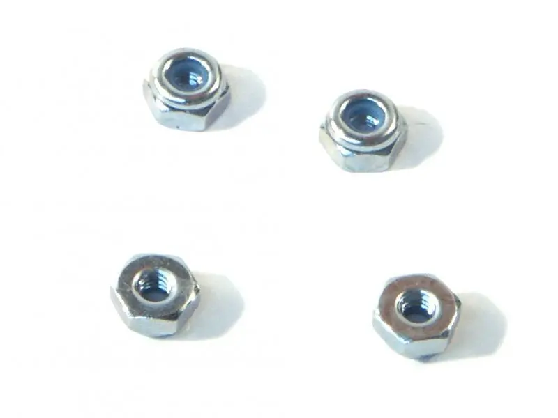 Hpi Racing - Lock Nut, M2, (4Pcs) 1