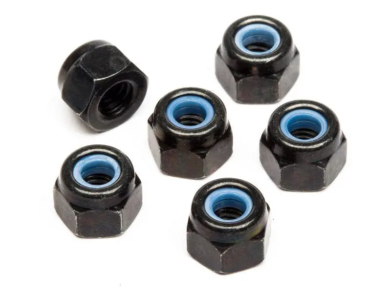 Hpi Racing - Lock Nut, M3, (6Pcs) 1