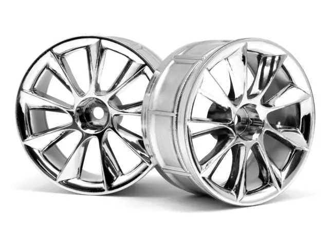 Hpi Racing - Lp29 Wheel Atg Rs8, Chrome, (2Pcs) 1