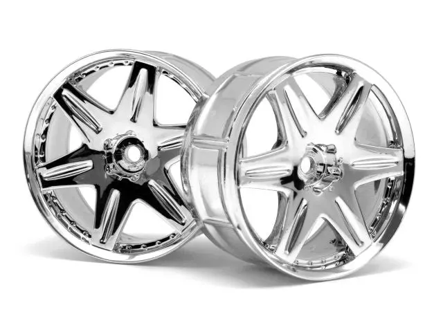 Hpi Racing - Lp32 Wheel Work Ls406, Chrome, (2Pcs) 1