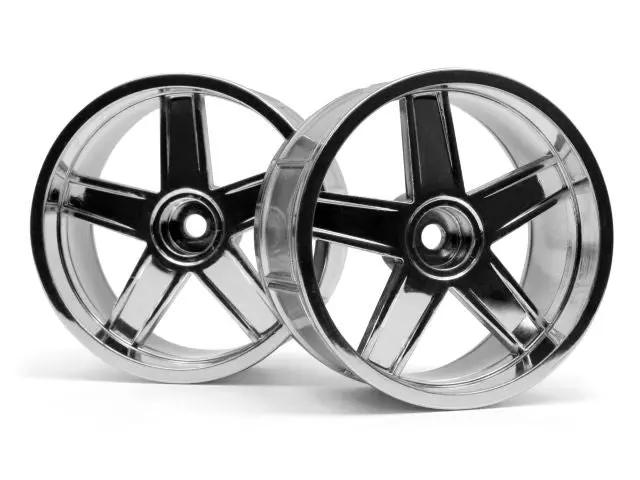 Hpi Racing - Lp35 Wheel, Mf Type, Chrome, 9Mm Offset, (2Pcs) 1