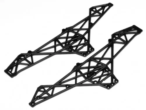Hpi Racing - Main Chassis Set, Black, Wheely King 1