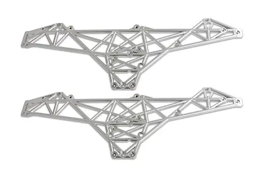 Hpi Racing - Main Chassis Set, Matte Chrome, Wheely King 1