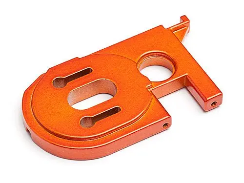Hpi Racing - Motor Mount, Trophy Flux Series (Orange) 1
