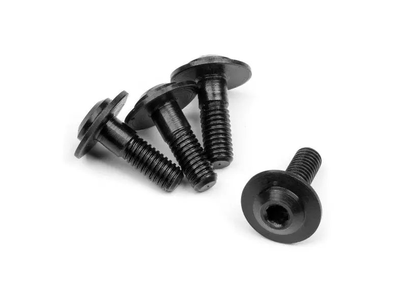 Hpi Racing - Motor Screw, M3x9mm, (4Pcs), Jumpshot 1