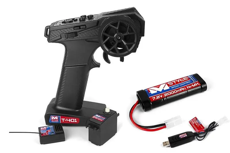 Hpi Racing - Mstyle R/C Set - Radioset, Servo, Battery And Charger 1