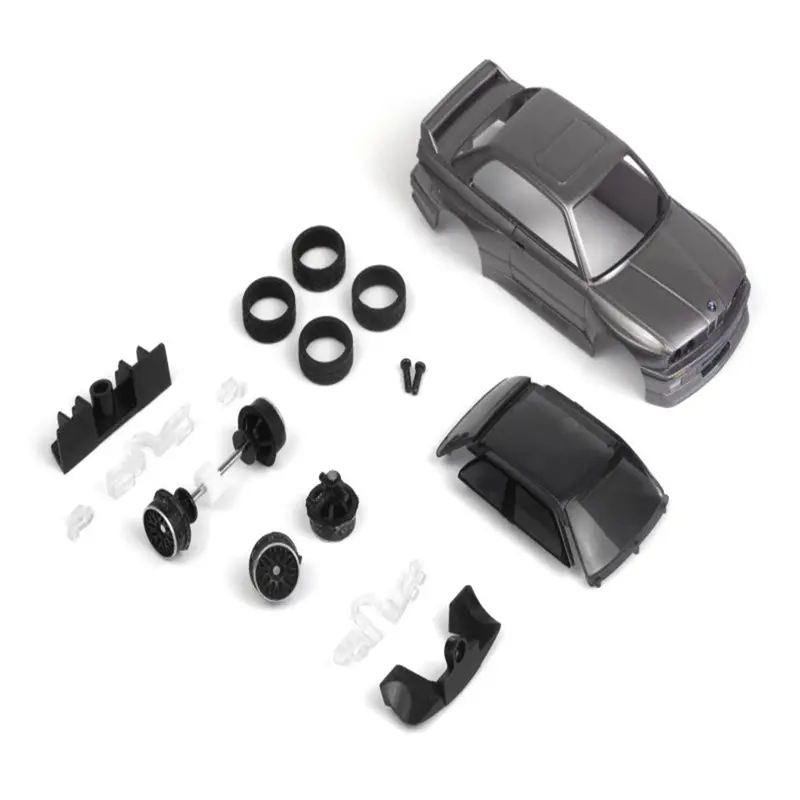 Hpi Racing - Nano-Ttr 1989 Bmw M3 E30 Ravaglia - Dark Silver - Painted Body Set 1