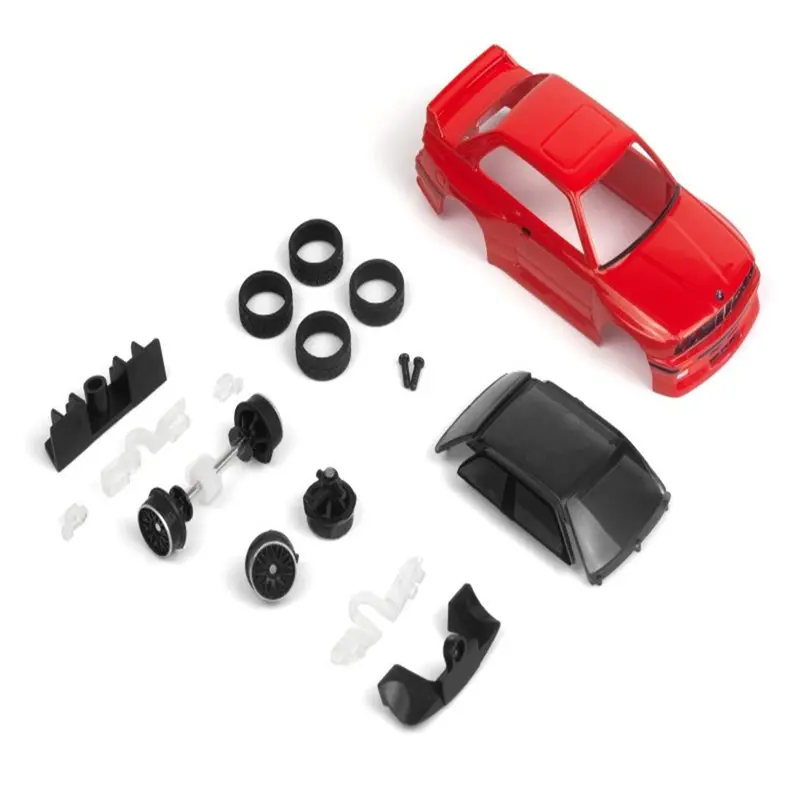 Hpi Racing - Nano-Ttr 1989 Bmw M3 E30 Ravaglia - Red - Painted Body Set 1