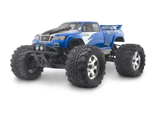 Hpi Racing - Nitro Gt-2 Truck Savage Clear Body/All Savage 1