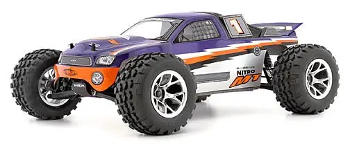 Hpi Racing - Nitro Mt-1 Truck Body (Clear) 1