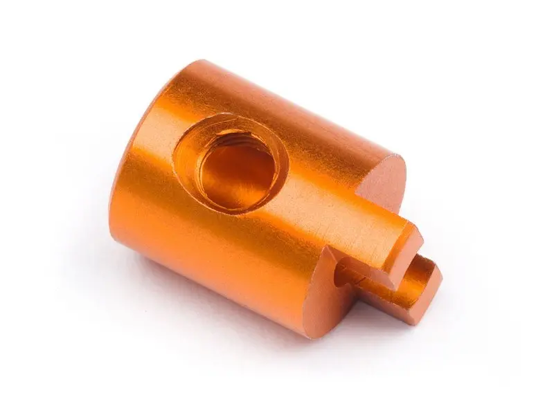Hpi Racing - Orange Rear Left Hub, For The Micro Rs4 1