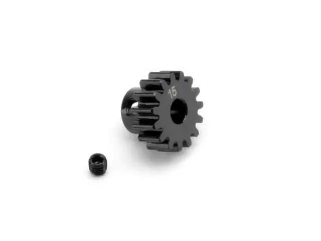 Hpi Racing - Pinion Gear, 15 Tooth (1M/5Mm Shaft) 1
