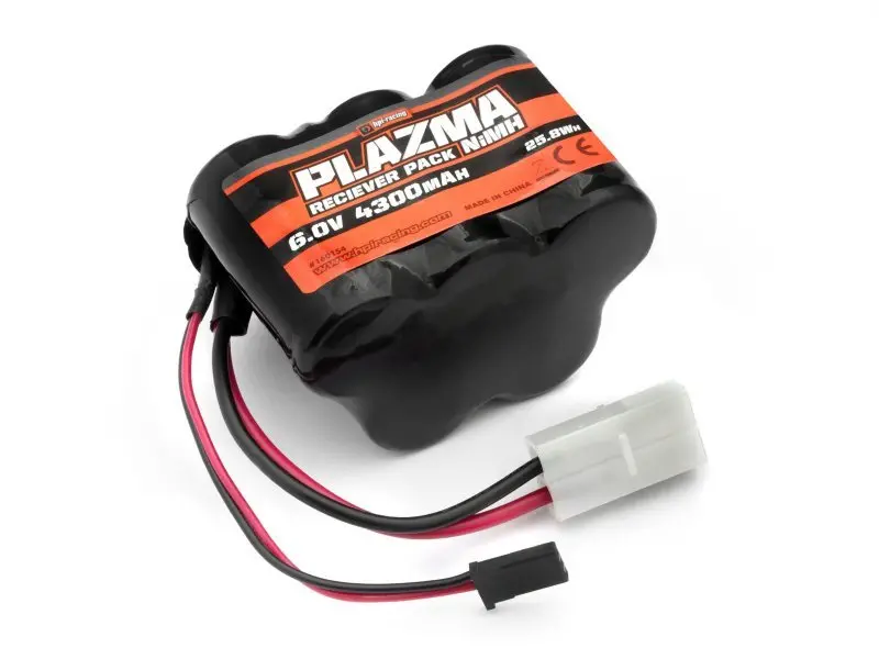 Hpi Racing - Plazma 6.0V 4300Mah Nimh Baja Receiver Battery 1