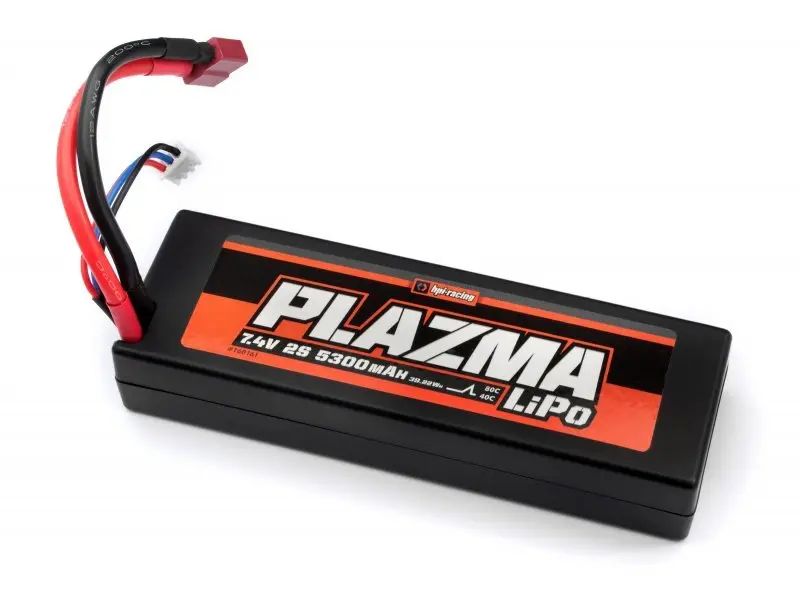 Hpi Racing - Plazma 7.4V 5300Mah 40C Lipo Battery Pack 1