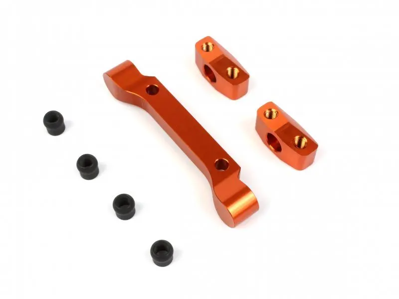 Hpi Racing - Precision Machined Anodized Aluminum Front Pivot Block (0 Deg) 1