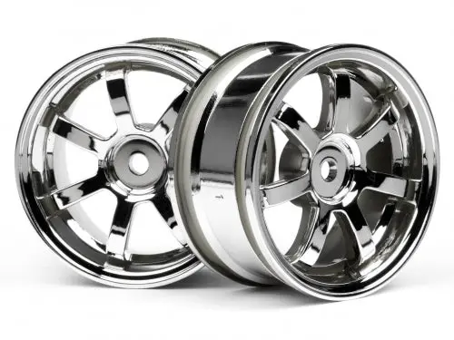 Hpi Racing - Rays Gram Lights 57S-Pro Wheel, 26Mm, Chrome, 0Mm Offset 1