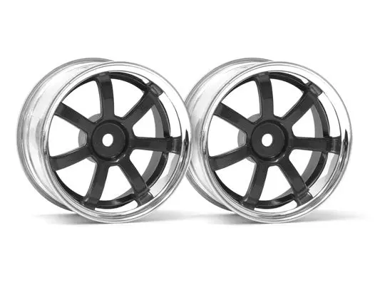 Hpi Racing - Rays Gram Lights 57S-Pro Wheel, Chrome/Gunmetal, 3Mm Offset 1