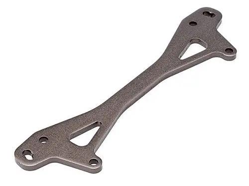 Hpi Racing - Rear Shock Mount Plate A, Gunmetal, (+12Mm), Baja 5 1