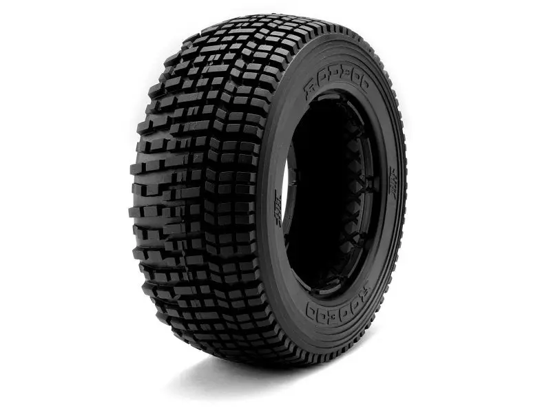 Hpi Racing - Rodeoo Tire (White/Baja 5T/Front/2Pcs) 1