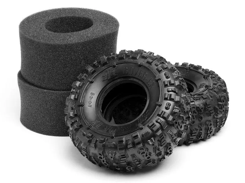 Hpi Racing - Rover-Ex Tire (Pink/Rock Crawler/2Pcs) 1