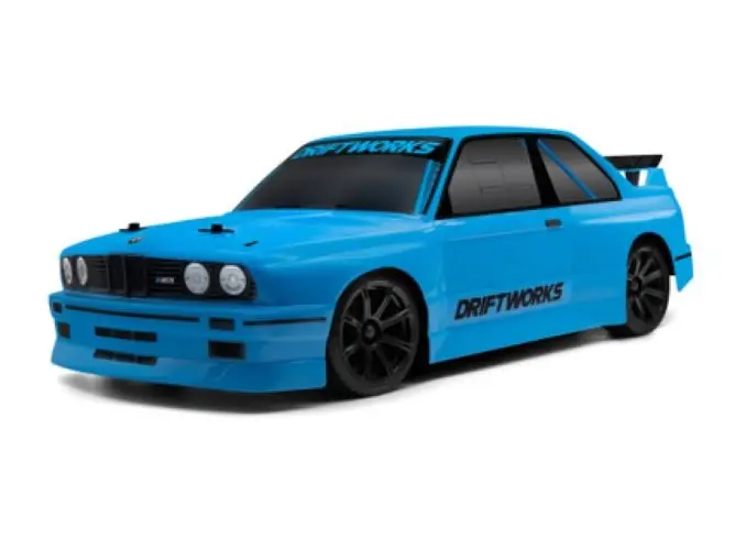 Hpi Racing - Rs4 Sport 3 Bmw E30 Driftworks, 1/10 4Wd Rtr With 2.4Ghz Radio System, Battery, And Charger 1