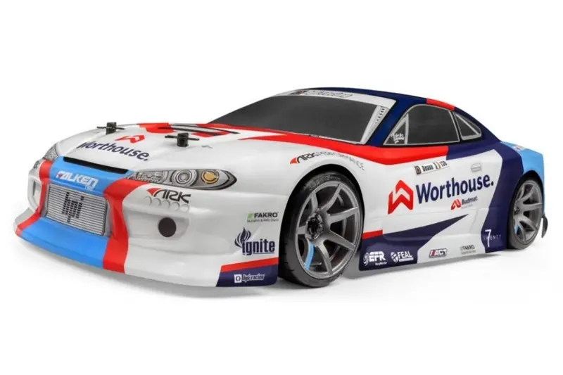 Hpi Racing - Rs4 Sport 3 Drift Team Worthouse James Deane Nissan Silvia S15 Rtr - Ready To Run 1