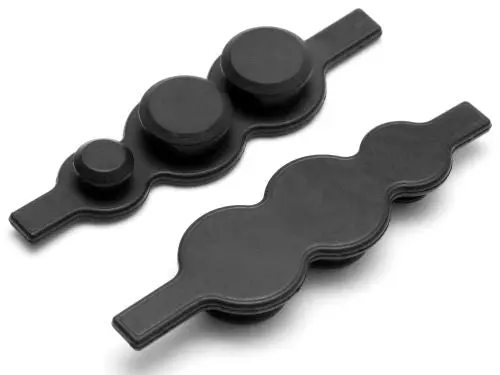 Hpi Racing - Rubber Cap For Gear Box, (2Pcs), Savage X 1