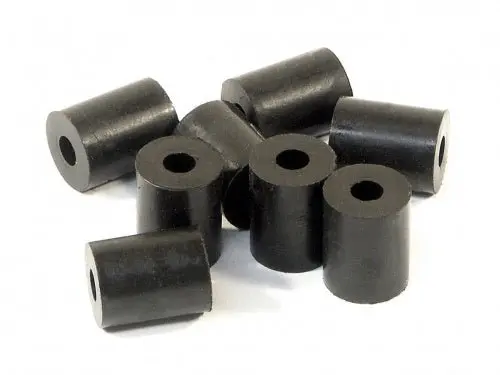 Hpi Racing - Rubber Tube, 3X8x10mm, Black, (8Pcs), Bump Stop, Savage X 1