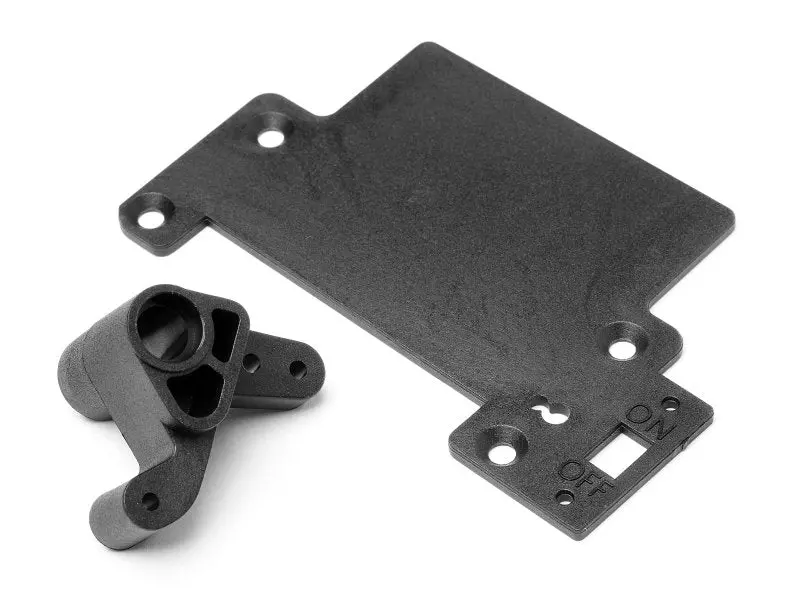 Hpi Racing - Servo Arm, Radio Tray Post, Radio Tray Lid (Rx), Bullet Flux, Wr8 Flux 1