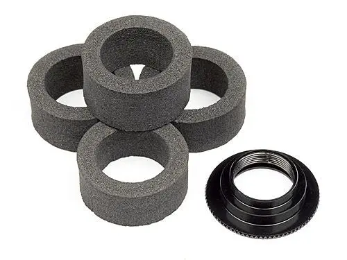 Hpi Racing - Servo Saver Foam (4Pcs), With Adjust Nut, Vorza Flux 1