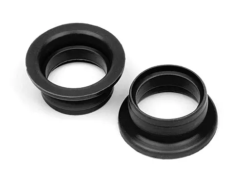 Hpi Racing - Shaped Exhaust Gasket (21 Size/2Pcs) Black 1