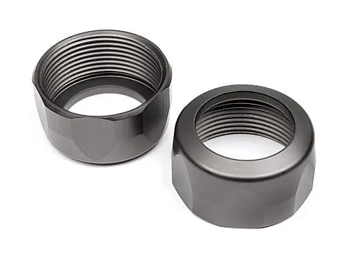 Hpi Racing - Shock Cap, 20X12mm, Gunmetal, Baja 5B 2.0 (2Pcs) 1