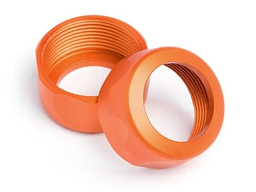 Hpi Racing - Shock Cap, 20X12mm, Orange, (2Pcs), Baja 5T/Ss 1