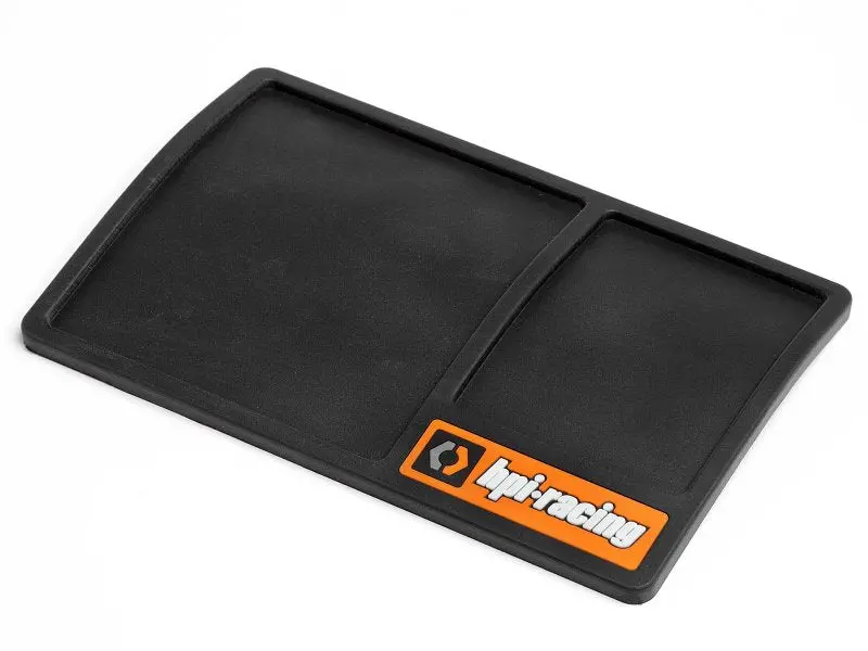 Hpi Racing - Small Rubber Hpi Racing Screw Tray (Black) 1