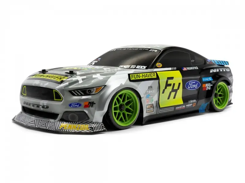 Hpi Racing - Sport 3 Drift Vgjr Fun Haver Ford Mustang, V2, Ready To Run W/ Battery & Charger 1