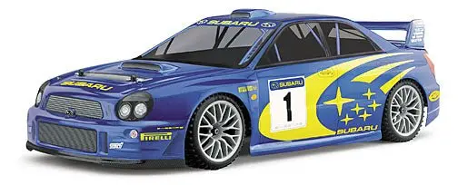 Hpi Racing - Subaru Impreza Rally Car Clear Body For Wr8 (300Mm Wheelbase) 1