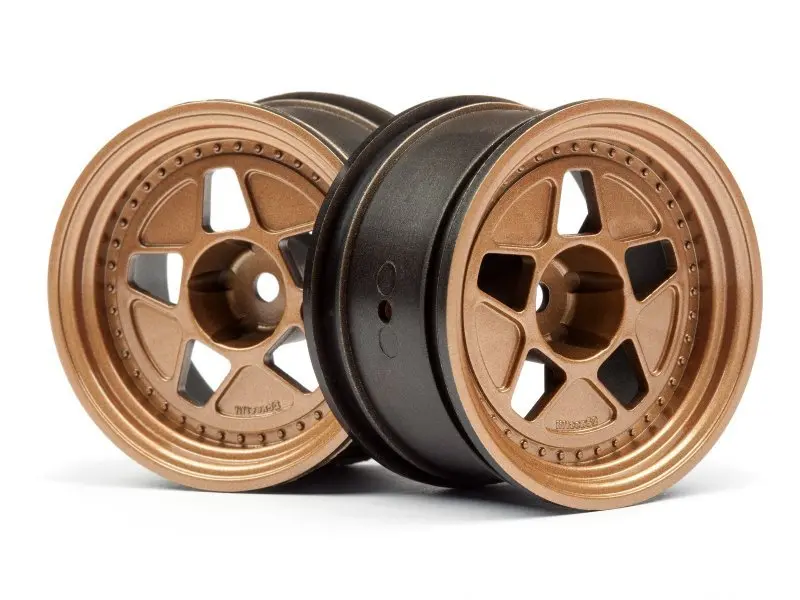 Hpi Racing - Tarmac R40 Wheel, Bronze, 52X31mm, 15Mm Offset, (2Pcs) Rs4 Sport 3 1