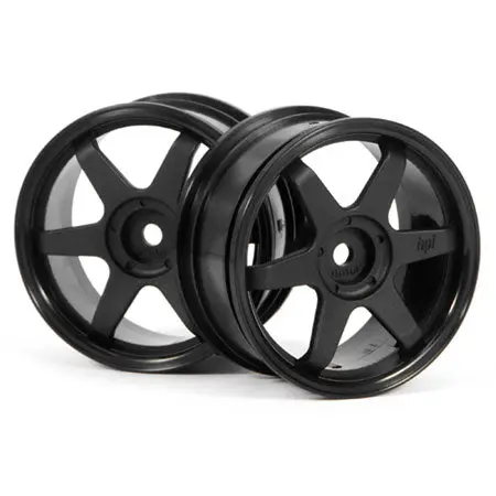 Hpi Racing - Te37 Wheel, 26Mm, Black, 0Mm Offset, Fits 26Mm Tire 1