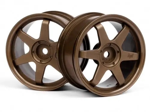 Hpi Racing - Te37 Wheel, 26Mm, Bronze, 0Mm Offset, Fits 26Mm Tire 1