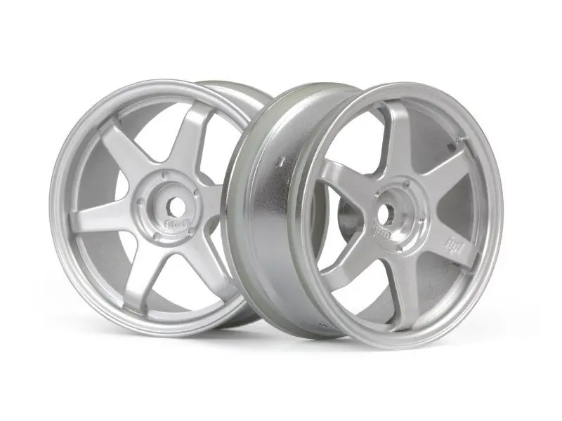 Hpi Racing - Te37 Wheel 26Mm Matte Chrome (0Mm Offset) 1