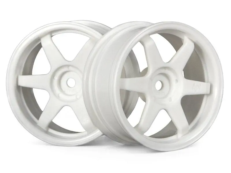 Hpi Racing - Te37 Wheel 26Mm White 3Mm Offset/Fits 26Mm Tire 1