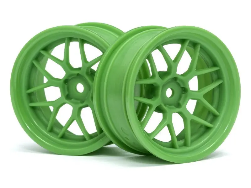Hpi Racing - Tech 7 Wheel, Green, 52X26mm, 6Mm Offset, (2Pcs) 1